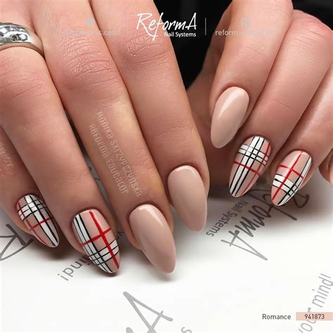 burberry nail art designs.